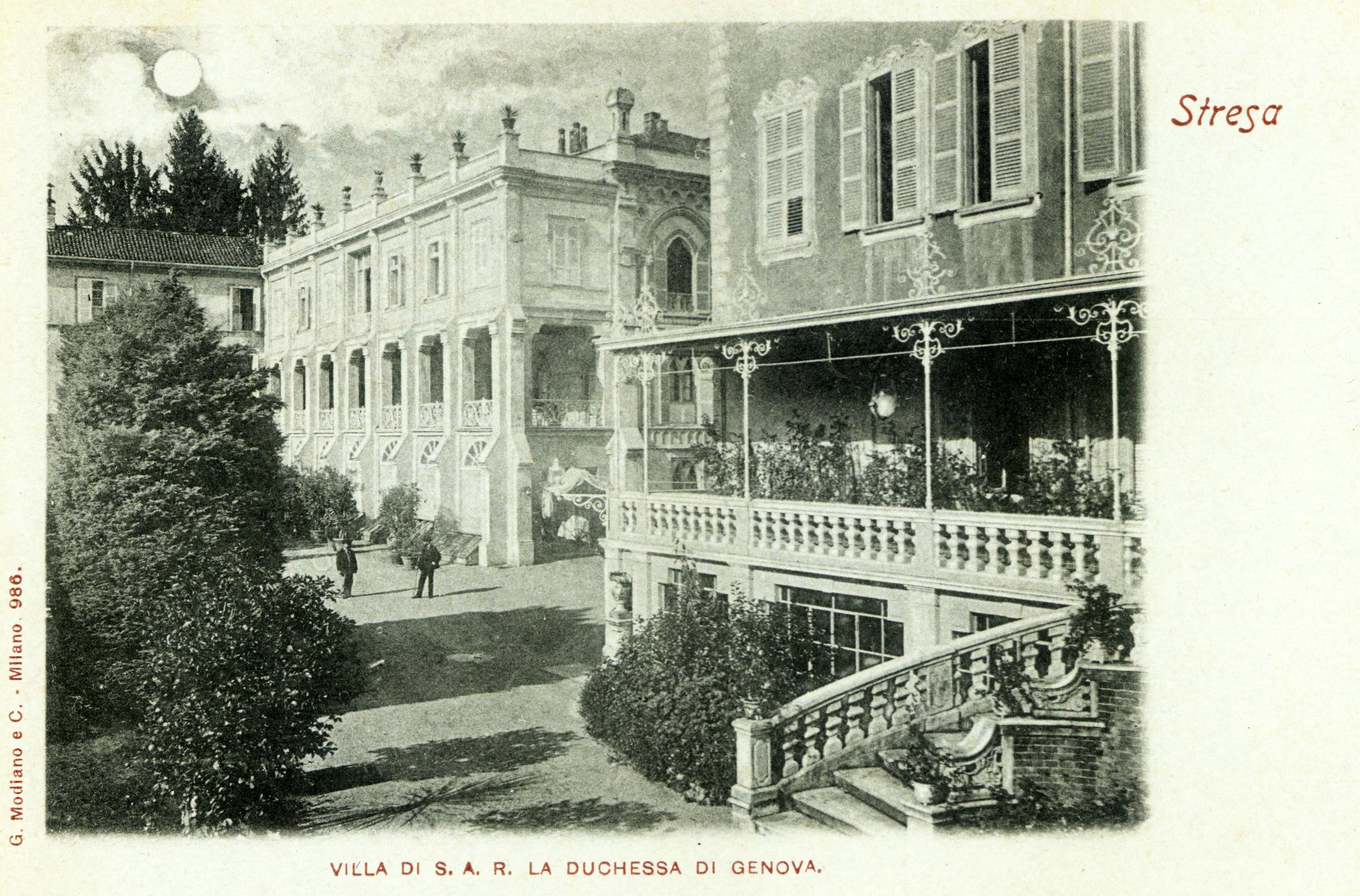 m villa duchessa di genova retro villa e palazzina min